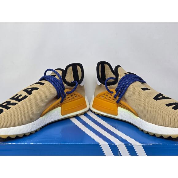 Adidas Human Race NMD Trail Pharrell PALE NUDE AC7361 Size 10.5 WORN - Picture 6 of 8
